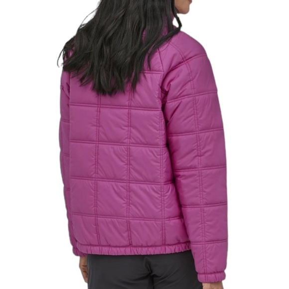 NWT Patagonia Women’s Lost Canyon Puffed Jacket (Amaranth Purple) Relaxed Fit - Picture 2 of 8